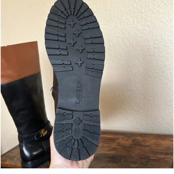 🆕 Lauren Ralph Lauren Everly leather riding boot - Picture 8 of 10